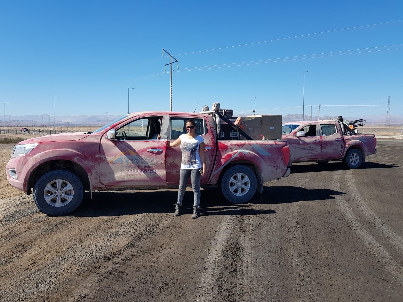 Camionetas ATDGO en operación